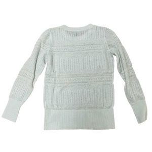 Banana Republic Delicate Knit Sweater Icy Mint XS